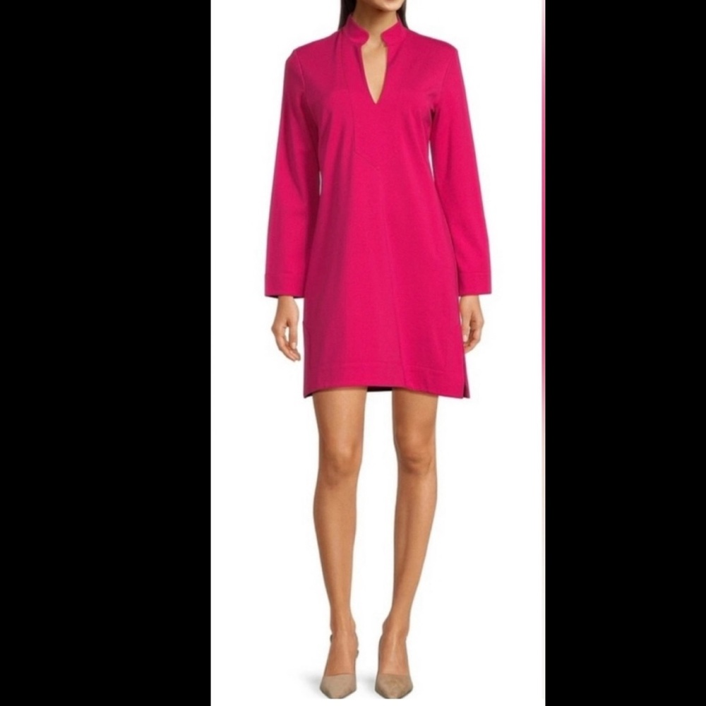 Jude Connally Kate Dress in Hot Pink